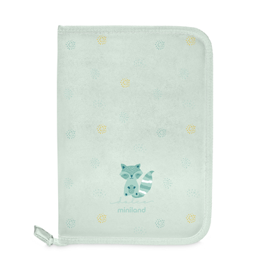 miniland Protège carnet de santé carebook mint