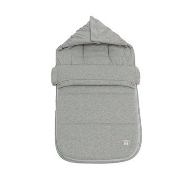 KAISER Chancelière pour poussette universelle été TIFFY JERSEY light grey