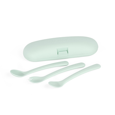 miniland Couverts enfant picneat PP mint 3 pièces