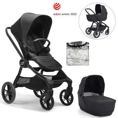 baby jogger Poussette duo combinée 2en1 City Sights Rich Black 2022