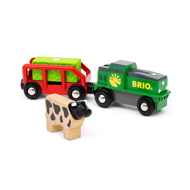 BRIO® Figurine train de ferme à pile bois 36018