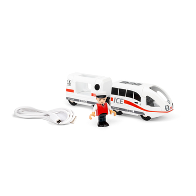 BRIO® Figurine train ICE rechargeable trains du monde 36088