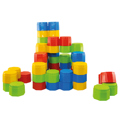 BLS Briques de jeu enfant Okta Stones pack kiga 48 pièces