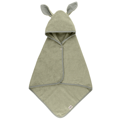 Image of BIBS Asciugamano con cappuccio Kangaroo Sage