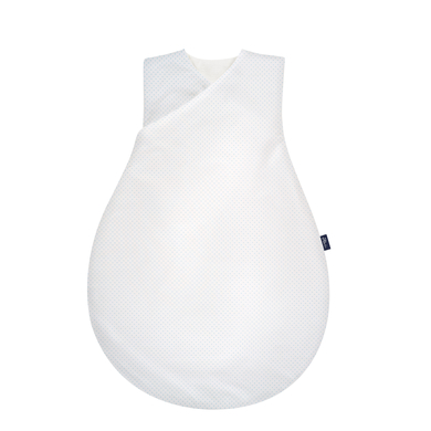 Alvi ® Baby byta matta platt tyg blå prickar
