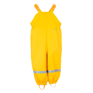 Levně BMS Dětské kalhoty Dungarees s podšívkou Skinsoft - žluté