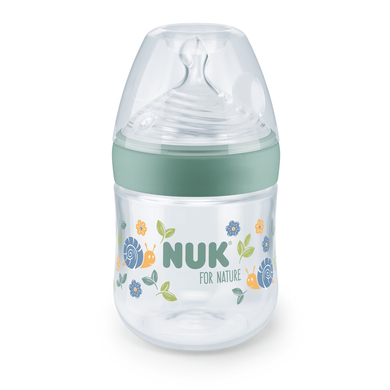 NUK Biberon for Nature PP 0 mois+ 150 ml, vert 125ml-250ml