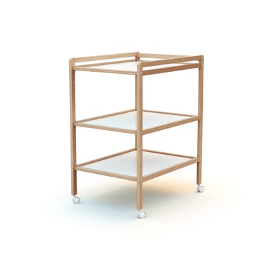 AT4 - Fasciatoio 2 Prateleiras Essentiel Legno Essentiel - Faggio Verni - 54 X 74 X 94 Cm-image