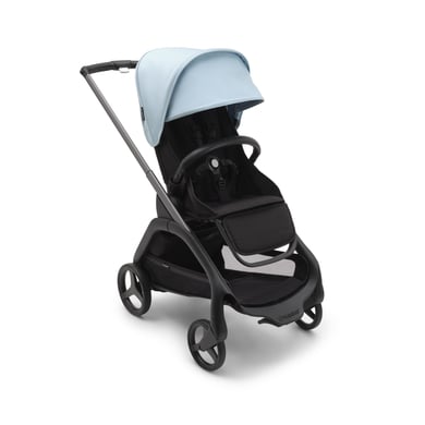 bugaboo Barnvagn Dragonfly Complete Grafit Mid night Black Skyline blå