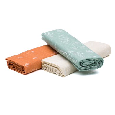 fillikid Langes bébé coton lot de 3