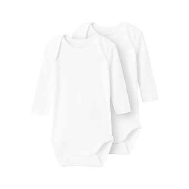 name it Body manches longues pack de 2 B right White