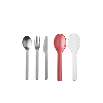 MEPAL Couverts enfant Ellipse inox vivid mauve 3 pièces