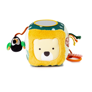 Little Big Friends Cube d'activités jungle doux