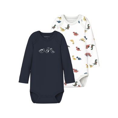 name it Body manches longues pack de 2 B right White