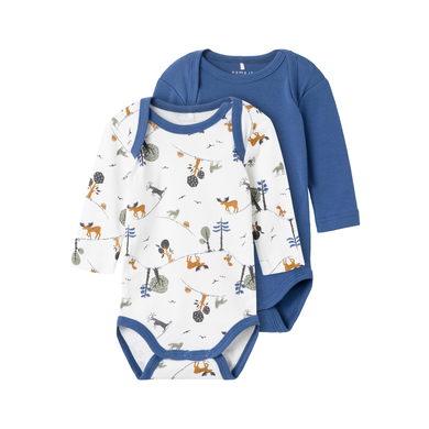 name it Body manches longues pack de 2 True Navy