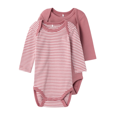 name it Body manches longues pack de 2 Mesa Rose