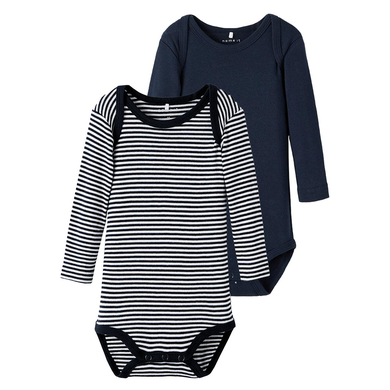 name it Body manches longues pack de 2 Dark Sapphire