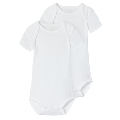 name it Body a maniche corte confezione da 2 B right White