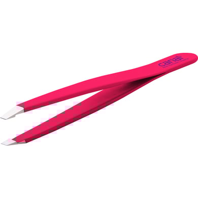 canal® Pinzetta per capelli, dritta, fuxia inossidabile 9 cm
