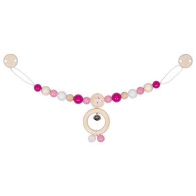 goki Chaîne de poussette Ours polaire avec clips