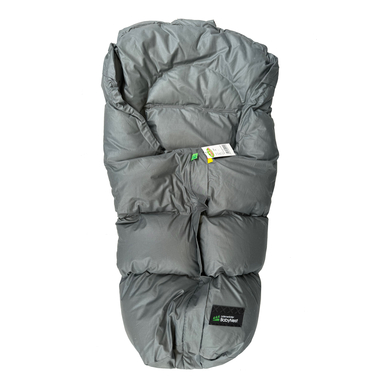 odenwälder Chancelière pour poussette universelle duvet Exklusiv gris