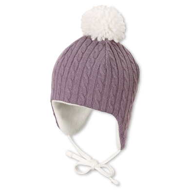 Image of Sterntaler Cappello Inca, in maglia a filo viola059