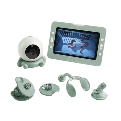 babymoov Baby Monitor con telecamera YOO GO PLUS, verde pastello