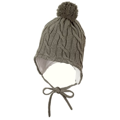 Sterntaler Bonnet tricoté vert foncé