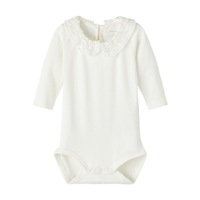 name it White Långärmad bodysuit Nbftylla Alyssum