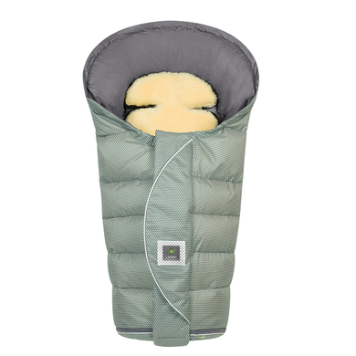 odenwälder Footmuff Lammy® Lux green kulle