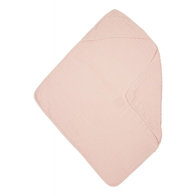 Levně MEYCO Ručník s kapucí Musslin Uni Soft Pink 80 x 80 cm