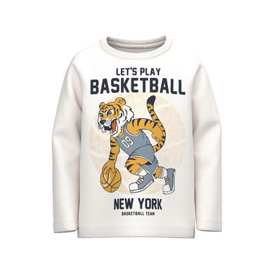 name it Maglia a maniche lunghe Nmmvux White Alyssum