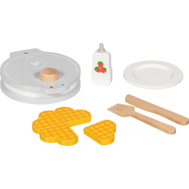 Image of goki Set waffle giocattolo con accessori