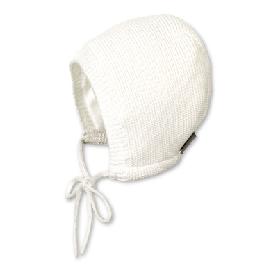 Image of Sterntaler Cappello a cuffietta, a maglia ecrù059