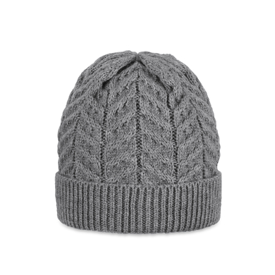 Sterntaler Bonnet tricoté enveloppe argent mélangé