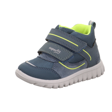 superfit Chaussure basse Sport7 Mini bleue/jaune (moyenne)