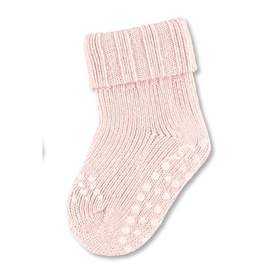 Sterntaler Chaussettes de bébé ABS laine rose