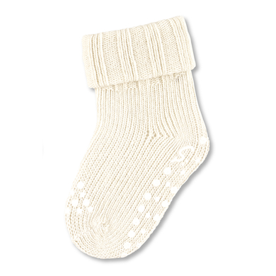 Sterntaler Chaussettes de bébé ABS laine écru