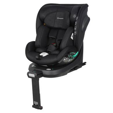 babyGO Seggiolino auto Reboarder i-Size Prime 360 black