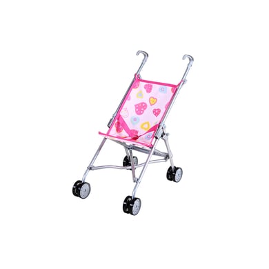 knorr toys® Sim doll buggy - color ful heart