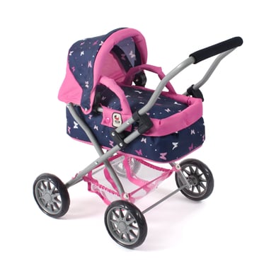 Image of BAYER CHIC 2000 Mini Passeggino SMARTY Butterfly rosa navy