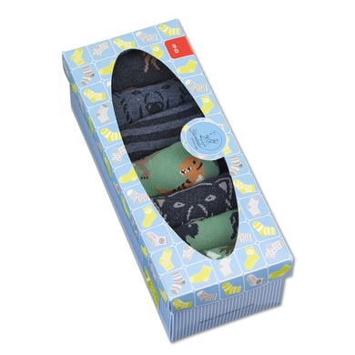 Sterntaler Lot de 7 socquettes bleu chiné