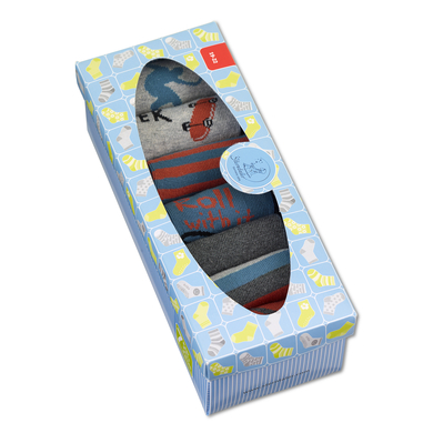 Levně Sterntaler Ponožky 7-pack střední modrá