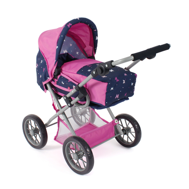 Bayer-Chic BAYER CHIC 2000 Poussette poupon combinée LENI Butterfly navy-pink