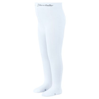 Sterntaler Collants unis blancs