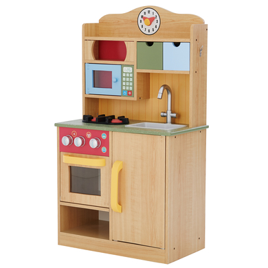 Levně Teamson Kids Hrací kuchyňka Little Chef Classic, dřevěná konstrukce