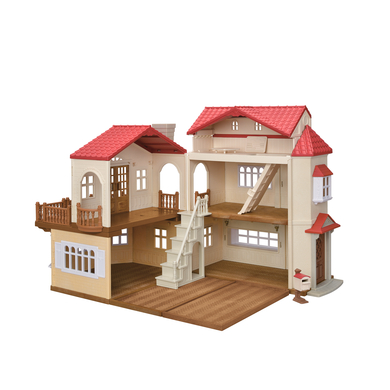 sylvanian families  adosado con buhardilla