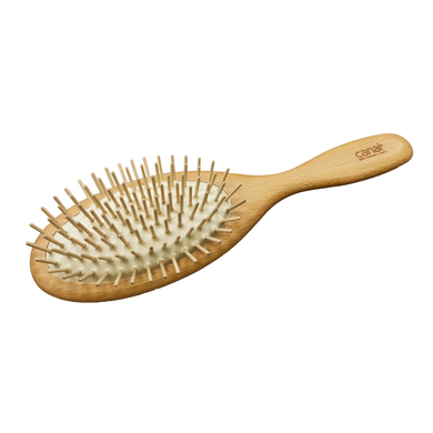 Levně canal® Kartáč na vlasy s dřevěnými kolíčky, široký