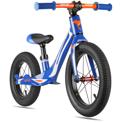 PROMETHEUS BICYCLES® Draisienne enfant 14/12 pouces, bleu, modèle APUS