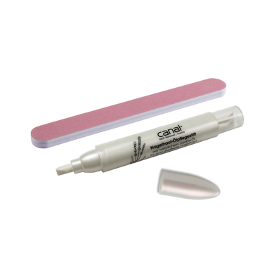 Image of canal® Set per la cura delle unghie con lima lucidante e olio in stick, rosa